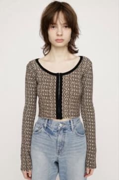 GLITTER JQ TOPS グリッター ジャガード トップスのサムネイル
