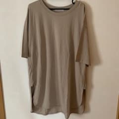 Lip starベージュ オーバーサイズ Tシャツ 半袖のサムネイル