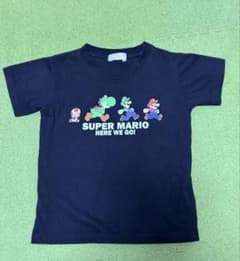 SUPER MARIO Tシャツ 黒　110 匿名配送 - 5
