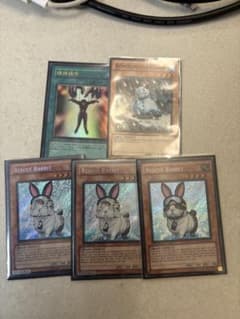 遊戯王 英語 海外版 Rescue Rabbit 他 4枚セットのサムネイル