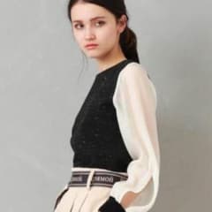 H.taki様専用 united tokyo 【美品】シアースリーブコンビトップのサムネイル