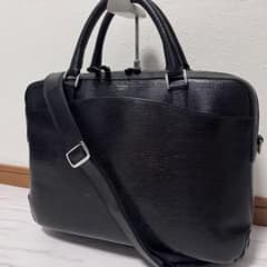 ペッレモルビダ キャピターノ 2室 2way レザー ビジネスバッグ ブリーフ黒 PELLE MORBIDA（ペッレ モルビダ） ブリーフバッグ キャピターノ 2way