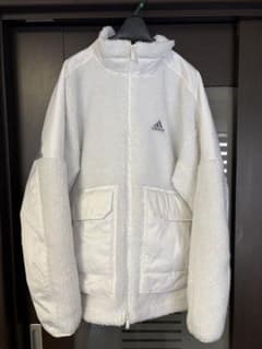 adidas ホワイト フリースジャケットのサムネイル