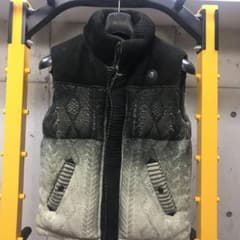 【新品】ディーゼル ニット ダウンベスト  size Sのサムネイル