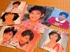 岡田有希子 レコード 7枚セット(EP6枚、LP 1枚) - メルカリ