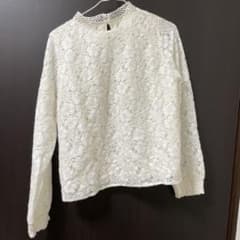 PAGEBOY キモウレースハイネック 長袖ブラウスのサムネイル