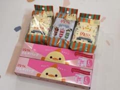 ぴよりん マルチバッグ L 2箱 ウェットティッシュ 3個　まとめ売り⭐︎のサムネイル