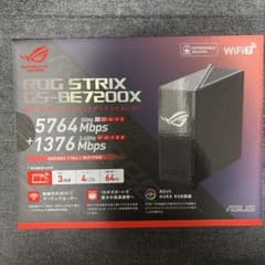 ASUS ROG STRIX GS-BE7200X Wi-Fi 7ルーターのサムネイル