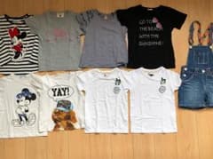 子供服 Tシャツ&オーバーオール まとめ売り 120cmのサムネイル