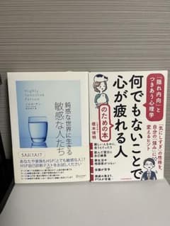 何でもないことで心が疲れる人 鈍感な世界に生きる敏感な人たち セット売りのサムネイル