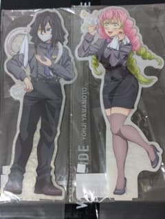 Demon Slayer: Kimetsu no Yaiba Mocktail Bar - Kanroji Mitsuri & Iguro Obanai Double-Sided Big Acrylic Stand Lotto