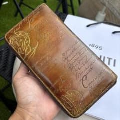 Berluti ベルルッティ ラウンドファスナー 長財布 カリグラフィ レザーのサムネイル