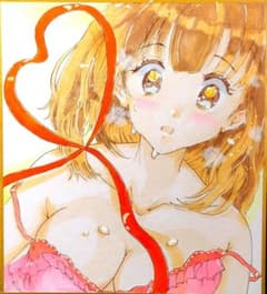 プ*コ様 オリキャラみんなのマドンナなんだよ! 手描原画１点物ですRS★★★★☆のサムネイル