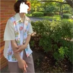 【RICE NINE TEN 】花柄オープンシャツのサムネイル