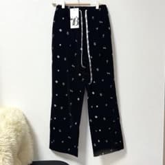 Bibiy.】B. STARRY PANTS ブラック／完売品／新品タグ付き - メルカリ