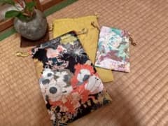 DRIES VAN NOTEN ドリスヴァンノッテン ポーチ 巾着　和柄　未使用のサムネイル