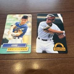 【激レア‼️】イチロー プロ野球カード 1995年 1996年 2枚セットのサムネイル