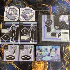 ツイステ ユニオンバースデー ジェイド フロイド アクスタ ハンカチ ステッカーのサムネイル