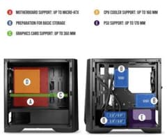 【新品・未利用】ミドルタワーPCケースのサムネイル