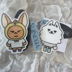 TXT ファンチュン、ヨンモン　ステッカー 2種セットのサムネイル