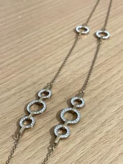 スワロフスキー　ロングネックレスのサムネイル