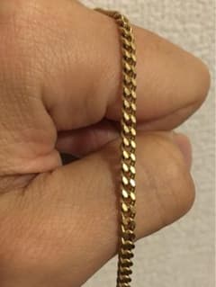 18金　18k 2面ネックレス　喜平　50cm 造幣局刻印あり　ゴールドのサムネイル