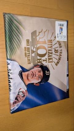 オリックス2024 キャンプのぼり柄　フェイスタオル　宮城大弥のサムネイル