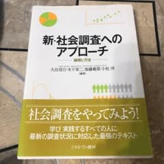 新 社会調査へのアプローチ 論理と方法のサムネイル