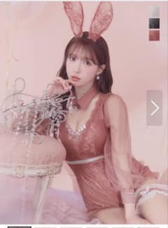 バニーガールコスチューム Lサイズ 5点セットのサムネイル