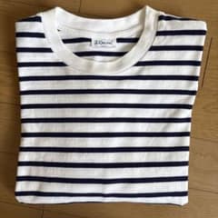 ORCIVAL ストライプ Tシャツ 五分袖のサムネイル