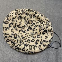 レオパード　ヒョウ柄　ベレー帽 - 3
