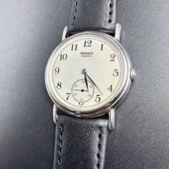 SEIKO 2628-0010 シルバー ラウンド アラビア数字 スモセコ SEIKO 2628-0010 シルバー ラウンド アラビア数字 スモセコ - メルカリ