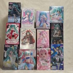 [未開封]初音ミク プライズフィギュア まとめ売り+おまけ ※送料無料　即購入可