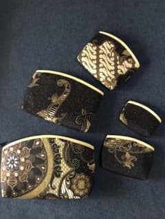 Baliバリ　ハンドメイドポーチ（5個セット）のサムネイル