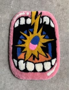 タフティングラグ ハンドメイド　No.002 #LibeRugのサムネイル