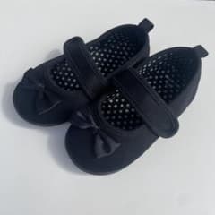 黒いリボン付きフォーマルシューズ 16.0cmのサムネイル