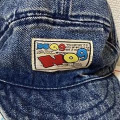 【はなはな様】子供用デニム風キャップ　デニム生地　コットン　シンプル　55cmのサムネイル