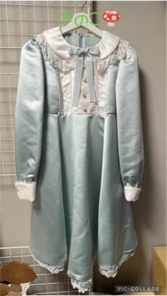 ク*ン様 Angelic Pretty♡サテンワンピース（ミント） - メルカリ