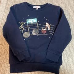 超美品！グローバルワークのスパンコールトレーナー♪のサムネイル