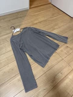 ZARA 長袖カットソー グレー Mのサムネイル