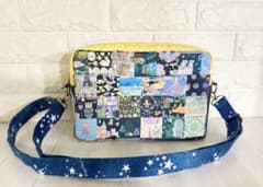 yukiemon ハンドメイド　スクエアショルダーバッグのサムネイル