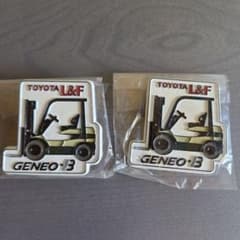 マグネット トヨタ フォークリフト デザイン 【新品2個セット】