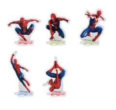 z*i様 Happyくじ スパイダーマン E賞 マグネットアクリルスタンド 5種のサムネイル