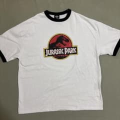 FREAK'S STORE ホワイトリンガーTシャツ JURASSIC PARKのサムネイル