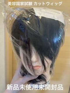 美容国家試験カットウィッグ新品未開封品 本番使用可能のサムネイル