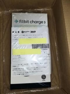 サティ様専用　fitbit charge3  ブラック 新品未開封品のサムネイル