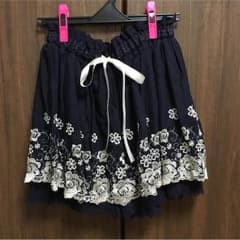 【axes femme】花柄刺繍キュロット【アクシーズファム】のサムネイル