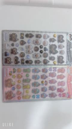 モンチッチ うるちゅるぷっくりシール 2枚セットのサムネイル