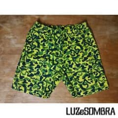 【LUZ e SOMBRA】迷彩柄ハーフパンツ / イエロー L size /のサムネイル