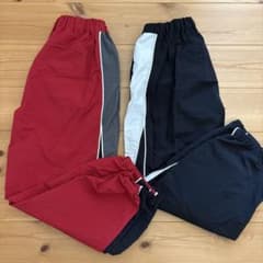 【aik様専用】ペアマノンストリート　サイドライン ナイロンパンツ ワイド　2本のサムネイル